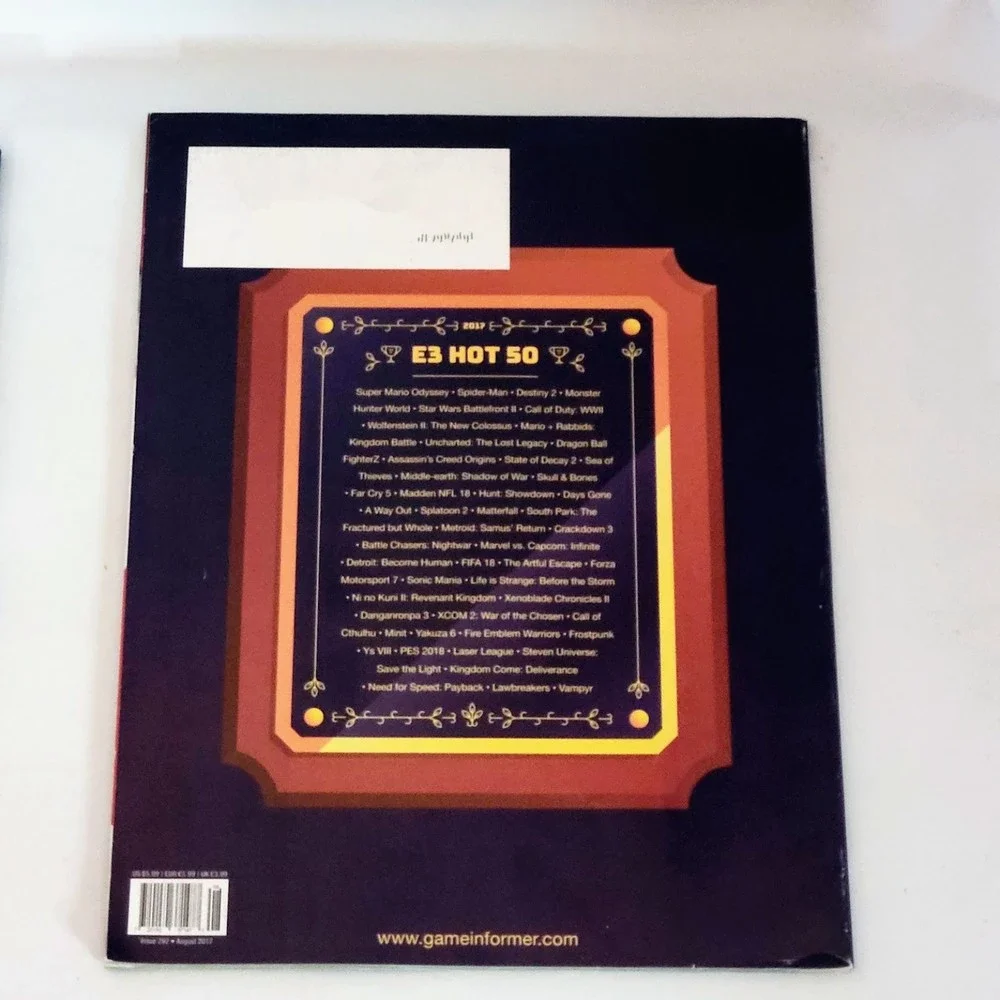 Game Informer #313 Mortal Kombat Top 50 Games #286 & Hot 50 Xbox #292 Lot of 3